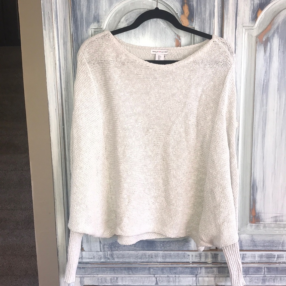 White Knit Sweater